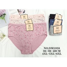 Труси жіночі DM1058 mix р.4XL-6XL "Redoor" недорого оптом від прямого постачальника