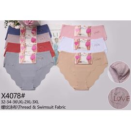 Труси жіночі XY078 mix р.XL-3XL "Redoor" недорого оптом від прямого постачальника