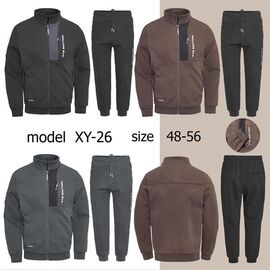 Фотография Костюм спортивный мужской XY26 brown р.48-56 "Faraon" недорого оптом от прямого поставщика