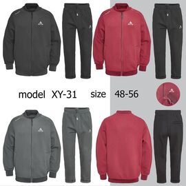 Фотография Костюм спортивный мужской XY31 grey р.48-56 "Faraon" недорого оптом от прямого поставщика