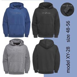 Фотография Худи мужской XY28 blue р.48-56 "Faraon" недорого оптом от прямого поставщика