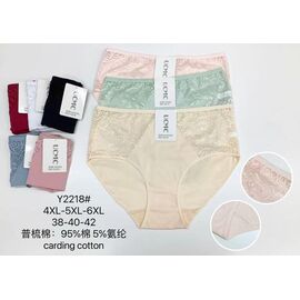 Труси жіночі Y2218 mix р.4XL-6XL "Redoor" недорого оптом від прямого постачальника