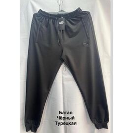 Фотография Штаны спортивные мужские F204 black р.56-64 "Faraon" недорого оптом от прямого поставщика