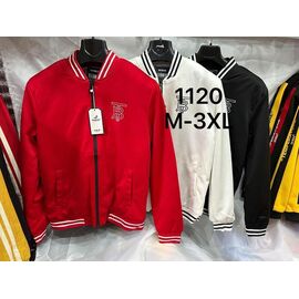 Фотография Ветровка мужская 1120 white р.M-3XL "Faraon" недорого оптом от прямого поставщика