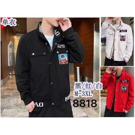 Фотография Ветровка мужская 8818 black р.M-3XL "Faraon" недорого оптом от прямого поставщика