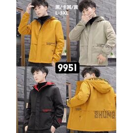 Фотография Ветровка мужская 9951 yellow р.L-3XL "Faraon" недорого оптом от прямого поставщика