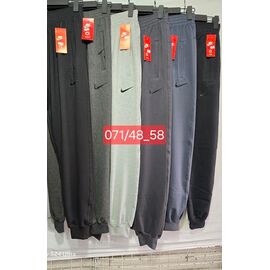 Фотография Штаны спортивные мужские 071 d.grey р.48-58 "Faraon" недорого оптом от прямого поставщика