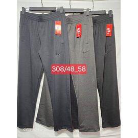Фотография Штаны спортивные мужские 308 grey р.48-58 "Faraon" недорого оптом от прямого поставщика
