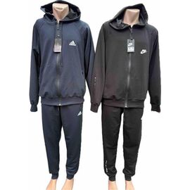 Фотография Костюм спортивный мужской F293 black р.48-56 "Faraon" недорого оптом от прямого поставщика