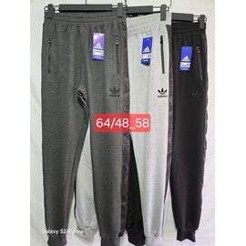 Фотография Штаны спортивные мужские K64 d.grey р.48-58 "Faraon" недорого оптом от прямого поставщика