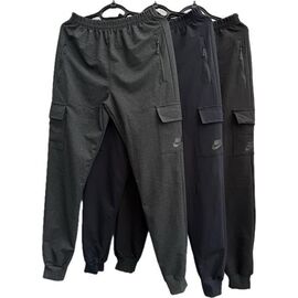 Фотография Штаны спортивные мужские F345 black р.46-54 "Faraon" недорого оптом от прямого поставщика