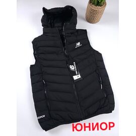 Фотография Жилетка подростковая F437 black р.38-46 "Faraon" недорого оптом от прямого поставщика