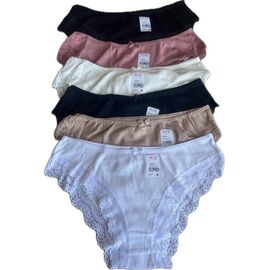 Фотография Трусы женские 5725 mix р.M-XL "Anibur" недорого оптом от прямого поставщика