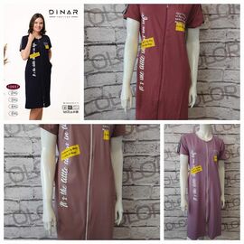 Фотография Халат женский 10657 nude р.2XL-5XL "Imlion" недорого оптом от прямого поставщика