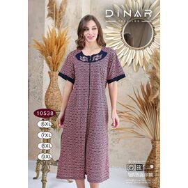 Фотография Халат женский 10538 pink р.6XL-9XL "Imlion" недорого оптом от прямого поставщика