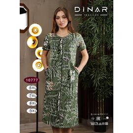 Фотография Халат женский 10777 khaki р.6XL-9XL "Imlion" недорого оптом от прямого поставщика