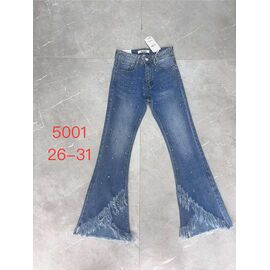 Джинси жіночі 5001 blue р.26-31 "NewJeans" недорого оптом від прямого постачальника