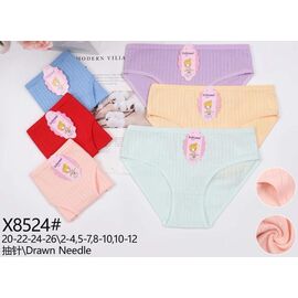 Труси дитячі на дівчинку X8524 mix р.2-12 "Redoor" недорого оптом від прямого постачальника