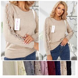 Фотография Свитер женский LL109 mix р.46-48 "Lola" недорого оптом от прямого поставщика