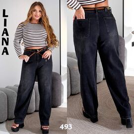 Фотография Джинсы женские 493 d.grey р.30-36 "Beki" недорого оптом от прямого поставщика