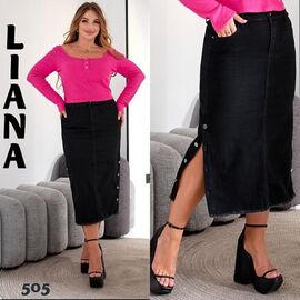Фотография Юбка женская 505 black р.32-42 "Beki" недорого оптом от прямого поставщика