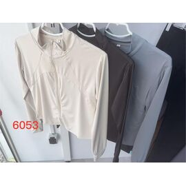 Фотография Кофта спортивная женская 6053 grey р.S-2XL "NewJeans" недорого оптом от прямого поставщика