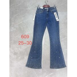 Джинси жіночі 609 l.blue р.25-30 "NewJeans" недорого оптом від прямого постачальника