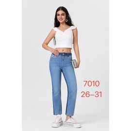 Джинси жіночі 7010 blue р.26-31 "NewJeans" недорого оптом від прямого постачальника