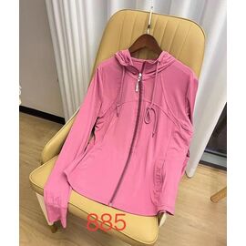 Фотография Кофта спортивная женская 885 pink р.S-2XL "NewJeans" недорого оптом от прямого поставщика