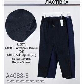 Фотография Штаны женские A4088-5 mix р.4XL-8XL "Redoor" недорого оптом от прямого поставщика