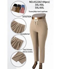Фотография Штаны женские A5226 mix р.3XL-6XL "Redoor" недорого оптом от прямого поставщика