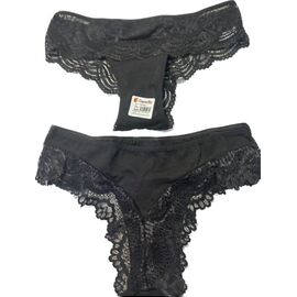 Фотография Трусы женские 214303G black р.XL "Anibur" недорого оптом от прямого поставщика