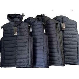 Фотография Жилетка мужская E01 black р.48-56 "Faraon" недорого оптом от прямого поставщика