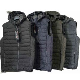 Фотография Жилетка мужская FR488 khaki р.46-56 "Faraon" недорого оптом от прямого поставщика