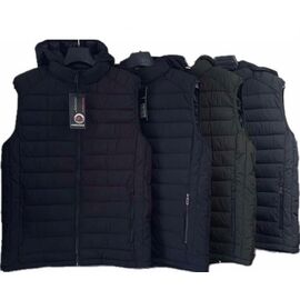 Фотография Жилетка мужская FR493 khaki р.48-56 "Faraon" недорого оптом от прямого поставщика