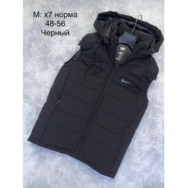 Фотография Жилетка мужская X7 black р.48-56 "Faraon" недорого оптом от прямого поставщика