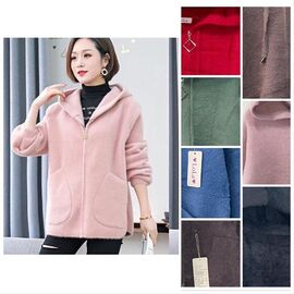 Фотография Кардиган женский 610 mix р.54-56 "Lola" недорого оптом от прямого поставщика