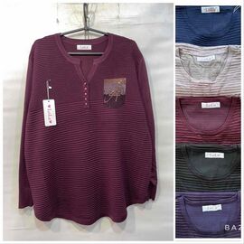 Фотография Свитер женский LL135 mix р.58-60 "Lola" недорого оптом от прямого поставщика