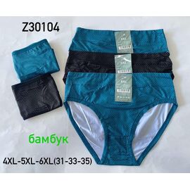 Фотография Трусы женские Z30104 mix р.4XL-6XL "Redoor" недорого оптом от прямого поставщика