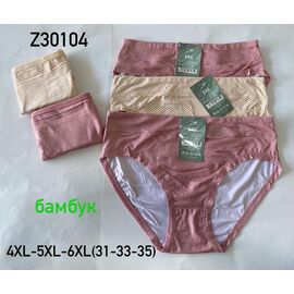 Фотография Трусы женские Z30104-2 mix р.4XL-6XL "Redoor" недорого оптом от прямого поставщика