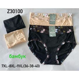Фотография Трусы женские Z30100 mix р.7XL-9XL "Redoor" недорого оптом от прямого поставщика