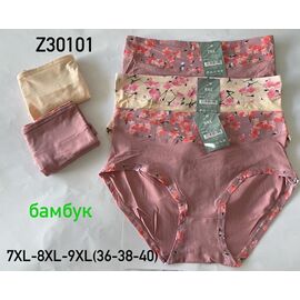 Фотография Трусы женские Z30101-1 mix р.7XL-9XL "Redoor" недорого оптом от прямого поставщика