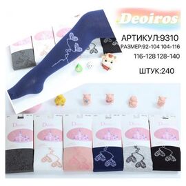 Колготи дитячі на дівчинку 9310 mix р.92-140 "Redoor" недорого оптом від прямого постачальника