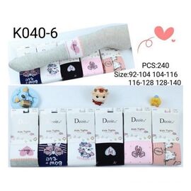 Колготи дитячі на дівчинку K040-6 mix р.92-140 "Redoor" недорого оптом від прямого постачальника