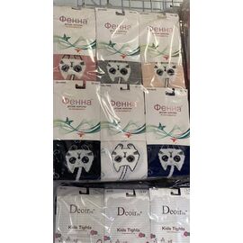 Колготи дитячі на дівчинку GHK049 mix р.92-140 "Redoor" недорого оптом від прямого постачальника