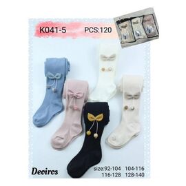 Колготи дитячі на дівчинку K041-5 mix р.92-140 "Redoor" недорого оптом від прямого постачальника