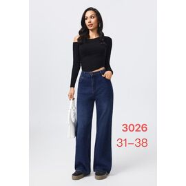 Джинси жіночі 3026 blue р.31-38 "NewJeans" недорого оптом від прямого постачальника