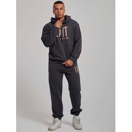 Фотография Костюм спортивный мужской 500253 d.grey р.M-2XL "Faraon" недорого оптом от прямого поставщика