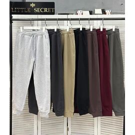 Фотография Штаны спортивные мужские 500258 beige р.M-2XL "Faraon" недорого оптом от прямого поставщика