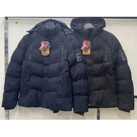 Куртка чоловіча зимова 8633 black р.46-54 "Faraon" недорого оптом від прямого постачальника